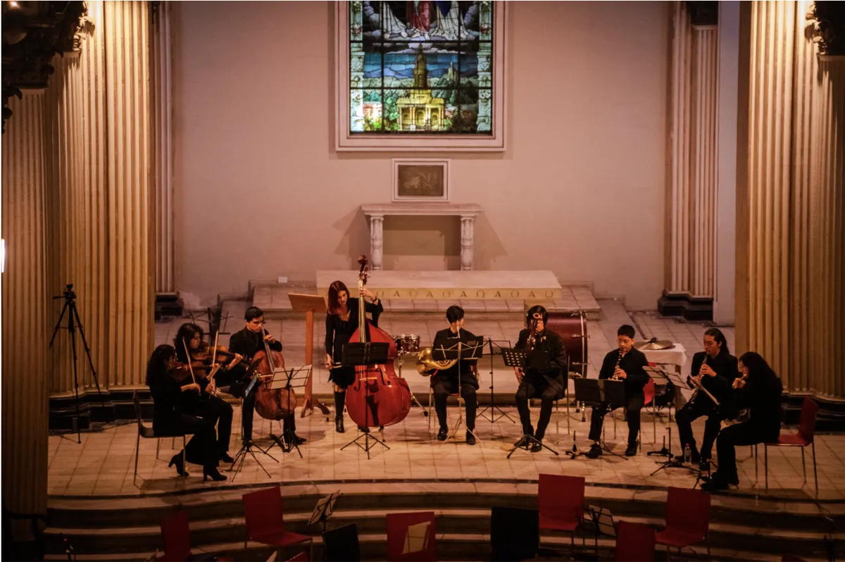 Orquesta Alimapu en la Catedral de Valparaíso
